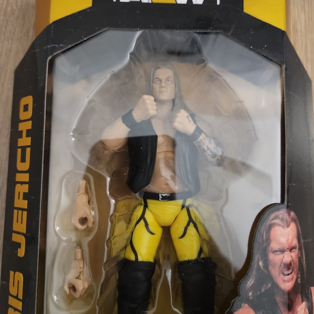 Wrestling Action Figure with Yellow Pants